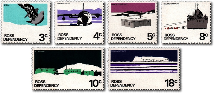 1972 Ross Dependency Pictorials