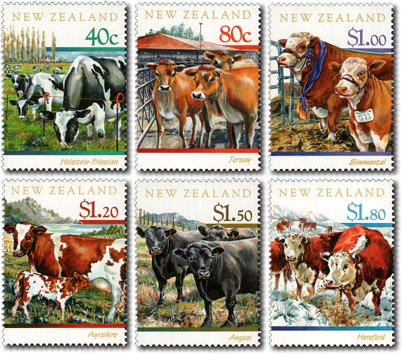1997 New Zealand Cattle / The Year of the Ox