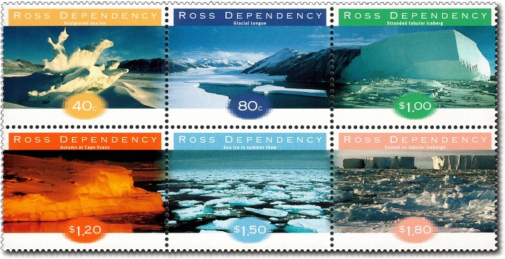 1998 Ross Dependency Ice Formations