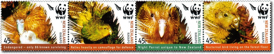 2005 World Wildlife Fund - The Kakapo