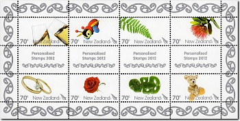 2012 Personalised Stamps
