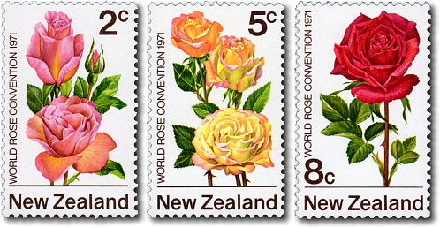 1971 First World Rose Convention in New Zealand