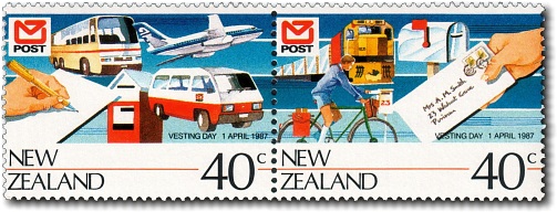 1987 New Zealand Post Vesting Day