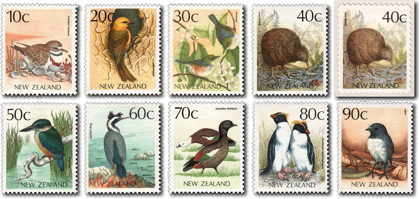 1988 Native Bird Definitives