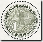 1988 Green Round Kiwi