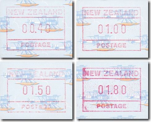 1990 Aeroplane Frama Stamps