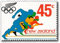 1992 Olympic Design A Stamp Competition Winner