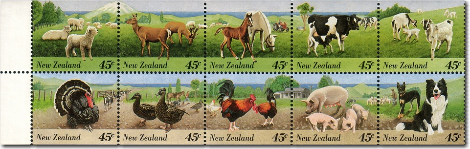1995 Farm Animals Booklet