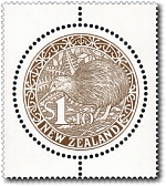 2000 Gold Round Kiwi