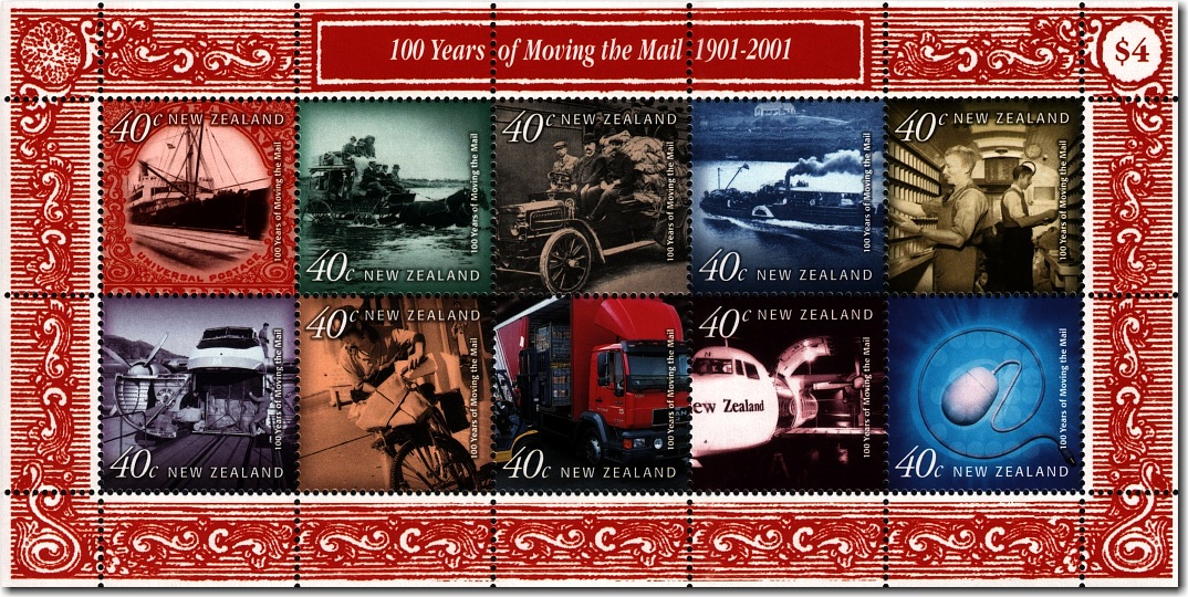 2001 One Hundred Years of Moving the Mail