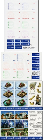 2004 Postcard Stamps / Postage Labels